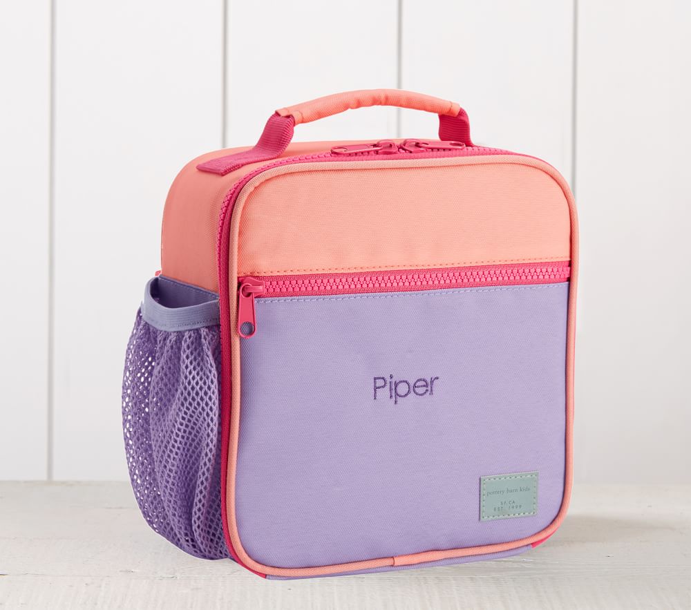 Astor Lavender Coral Lunch Boxes